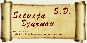 Silvija Džurnov vizit kartica